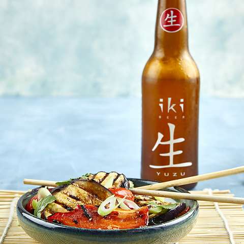 Marinade de légumes à l'orientale avec la bière iKi