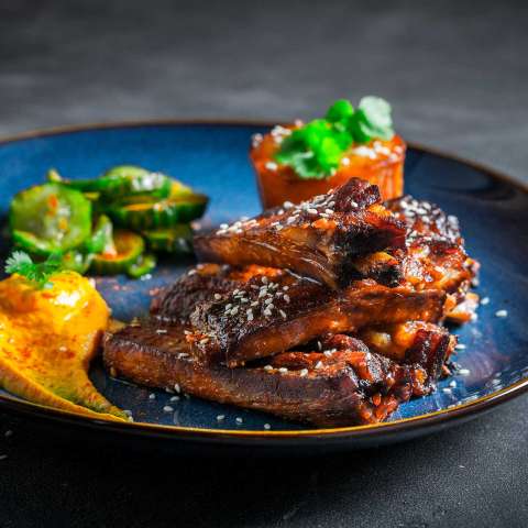iKi Beer Braised Beef Short Ribs